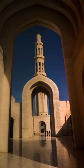 Обои 720x1440 Большая мечеть Султана Кабуса