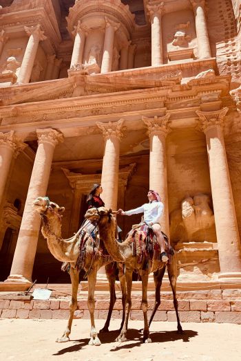 Petra, Jordan Wallpaper 640x960
