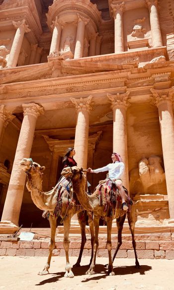 Petra, Jordan Wallpaper 1200x2000