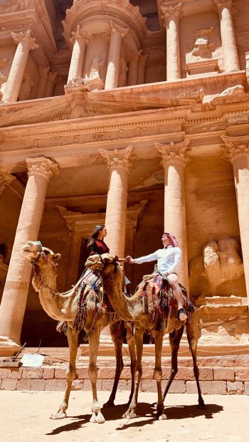 Petra, Jordan Wallpaper 640x1136