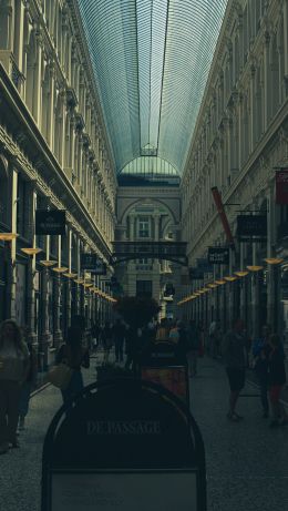 Passage, The Hague, The Netherlands Wallpaper 640x1136