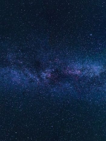 Milky Way, stars, universe Wallpaper 1668x2224