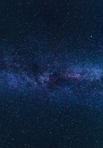 Milky Way, stars, universe Wallpaper 1640x2360