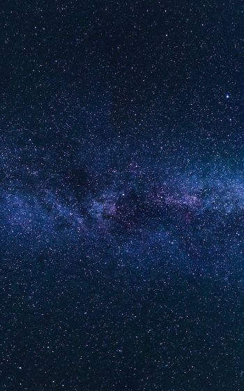 Milky Way, stars, universe Wallpaper 1600x2560