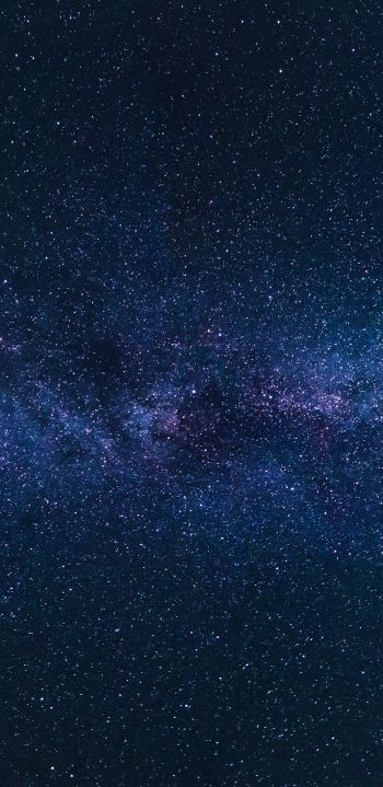 Milky Way, stars, universe Wallpaper 1080x2220