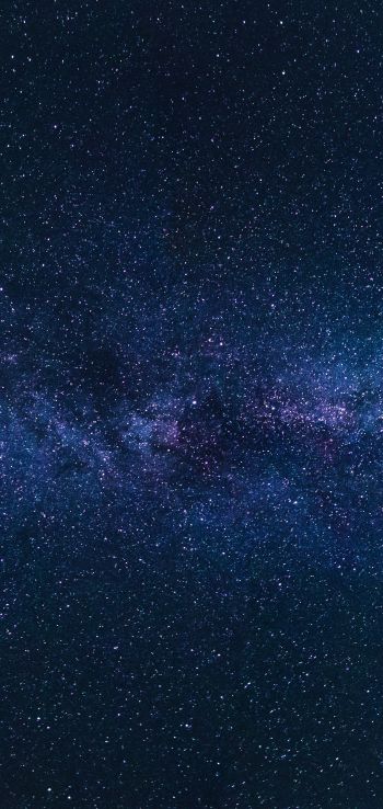 Milky Way, stars, universe Wallpaper 1440x3040