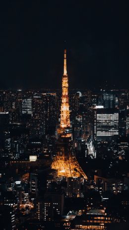 Tokyo Tower, Tokyo Wallpaper 1080x1920