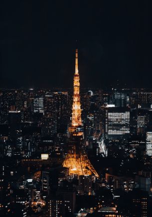 Tokyo Tower, Tokyo Wallpaper 1668x2388