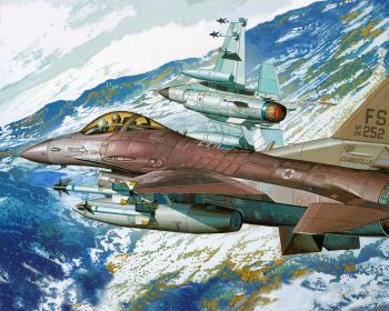 fighter, F-16 Wallpaper 1280x1024