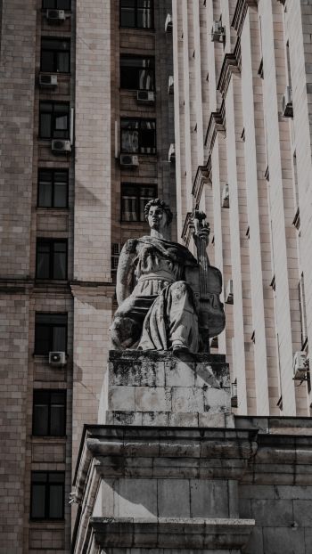 statue, city Wallpaper 1080x1920