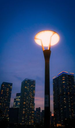 lantern, city photo Wallpaper 600x1024