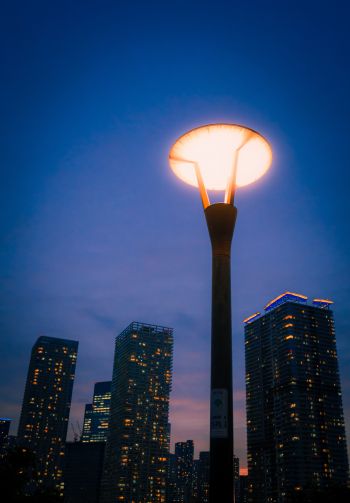lantern, city photo Wallpaper 1640x2360