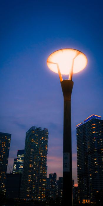 lantern, city photo Wallpaper 720x1440