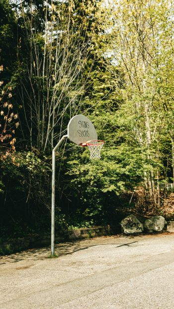 basketball court Wallpaper 640x1136