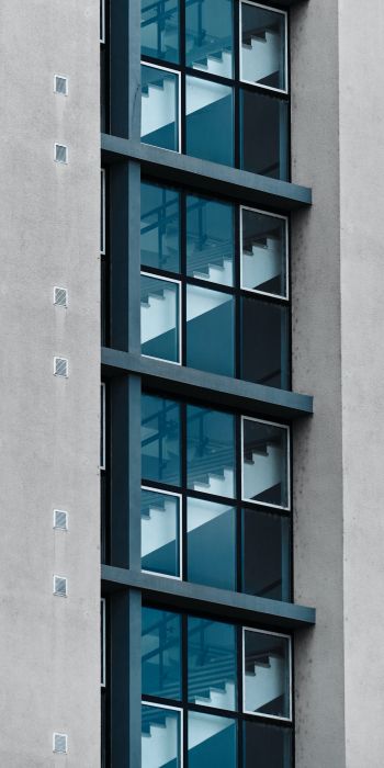 windows, staircase Wallpaper 720x1440