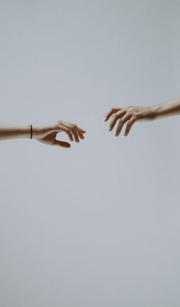 hold your hand, attraction Wallpaper 600x1024
