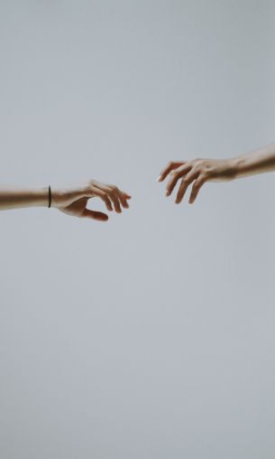 hold your hand, attraction Wallpaper 1200x2000