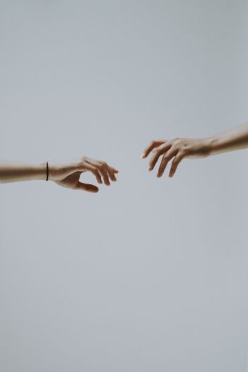 hold your hand, attraction Wallpaper 640x960