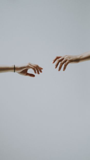 hold your hand, attraction Wallpaper 750x1334