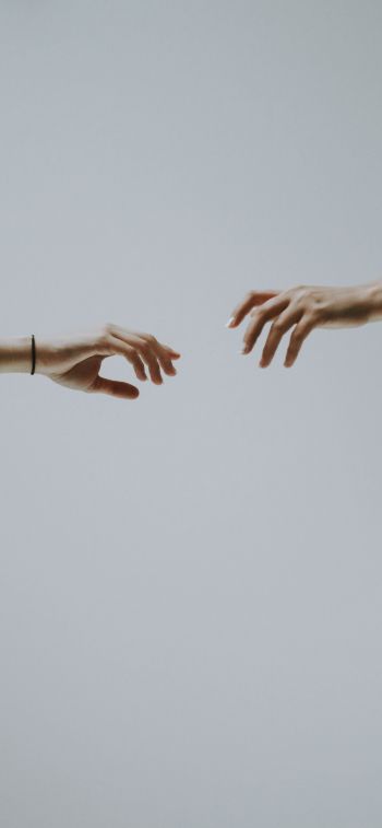 hold your hand, attraction Wallpaper 1125x2436