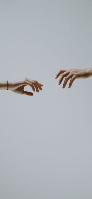 hold your hand, attraction Wallpaper 1080x2340