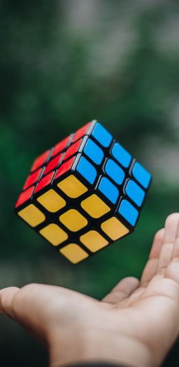 Rubik's cube Wallpaper 1080x2220