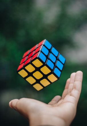 Rubik's cube Wallpaper 1640x2360