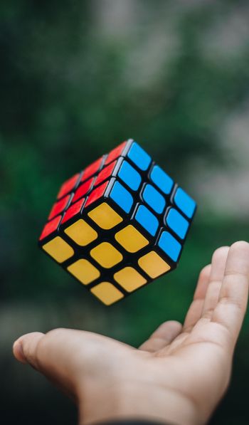 Rubik's cube Wallpaper 600x1024