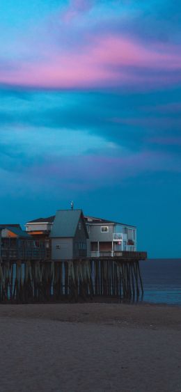 Old Orchard Beach, Maine, USA Wallpaper 1080x2340