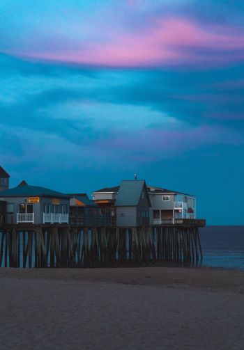 Old Orchard Beach, Maine, USA Wallpaper 1640x2360
