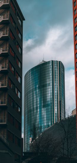 city, skyscrapers Wallpaper 1080x2280