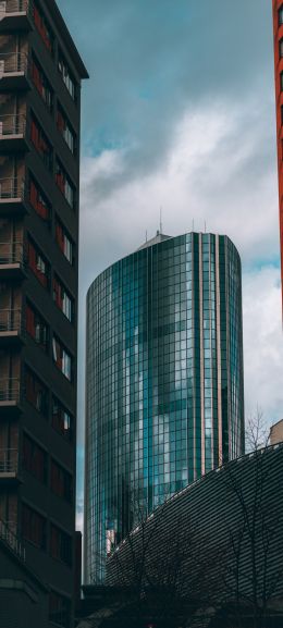 city, skyscrapers Wallpaper 1080x2400