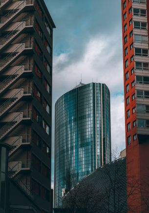 city, skyscrapers Wallpaper 1668x2388