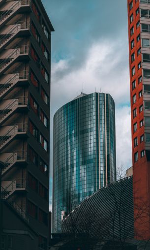 city, skyscrapers Wallpaper 1200x2000