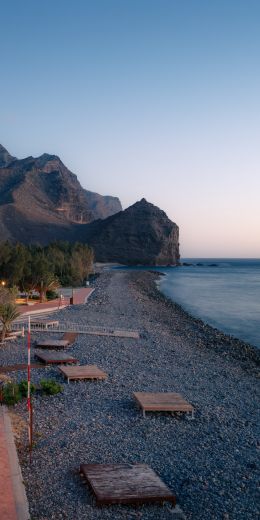 Aldea Beach, Spain Wallpaper 720x1440