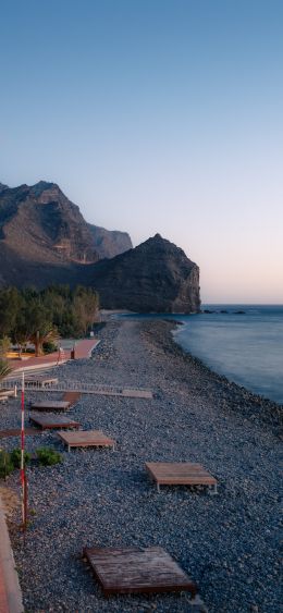 Aldea Beach, Spain Wallpaper 1080x2340