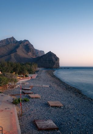 Aldea Beach, Spain Wallpaper 1640x2360