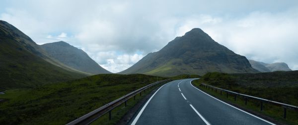 highway, travel Wallpaper 3440x1440