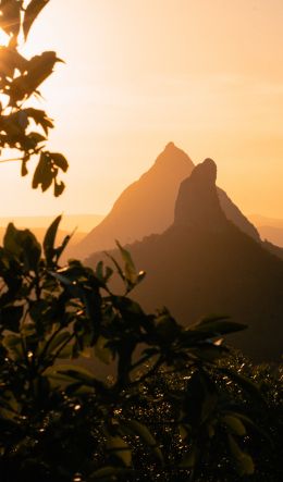 Australia, crooked mountains Wallpaper 600x1024