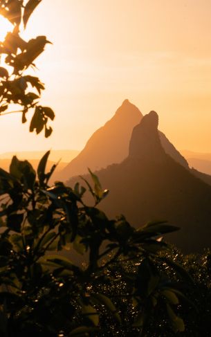 Australia, crooked mountains Wallpaper 1752x2800