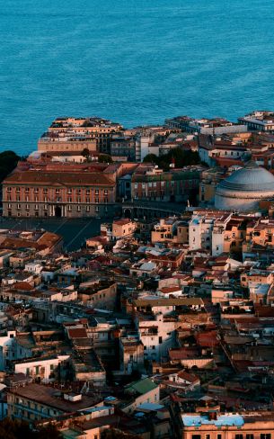 metropolitan city of Naples Wallpaper 1600x2560