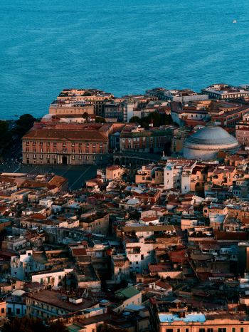metropolitan city of Naples Wallpaper 1620x2160
