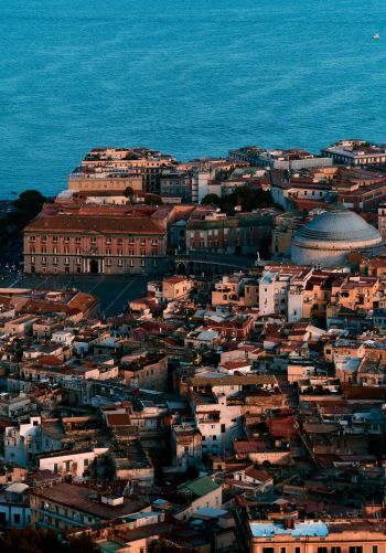 metropolitan city of Naples Wallpaper 1668x2388