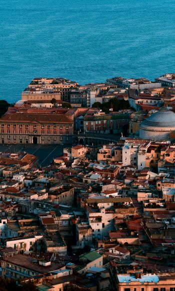 metropolitan city of Naples Wallpaper 1200x2000