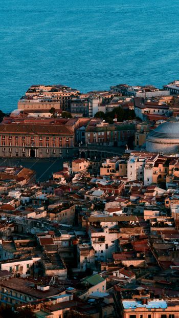 metropolitan city of Naples Wallpaper 640x1136