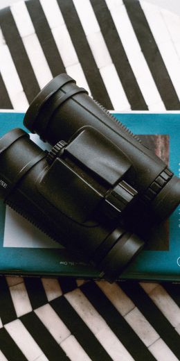 binoculars, table Wallpaper 720x1440