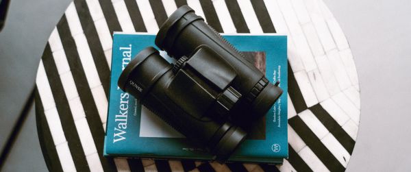 binoculars, table Wallpaper 3440x1440