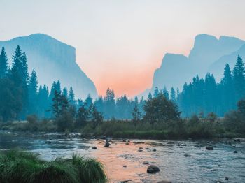 Обои 800x600 Йосемитский Национальный Парк, США, пейзаж