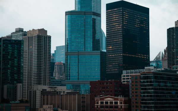 city, skyscrapers Wallpaper 2560x1600