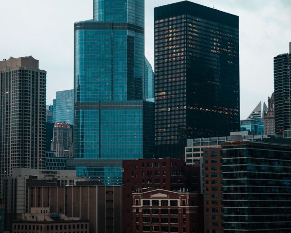 city, skyscrapers Wallpaper 1280x1024